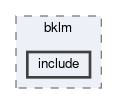 klm/dataobjects/bklm/include